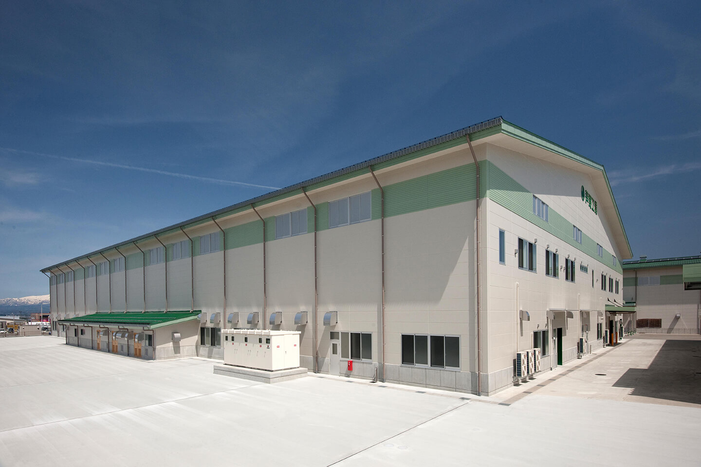 外観東南面：芦野工業株式会社 第2工場